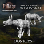 Victrix Ltd Pillage Ransack The Middle Ages 28mm Medieval Farm Animals - VXE014