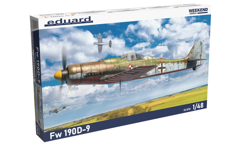 Eduard 1:48 Scale Plastic Model Kits Focke-Wulf Fw 190D-9 Weekend Edition - 84102
