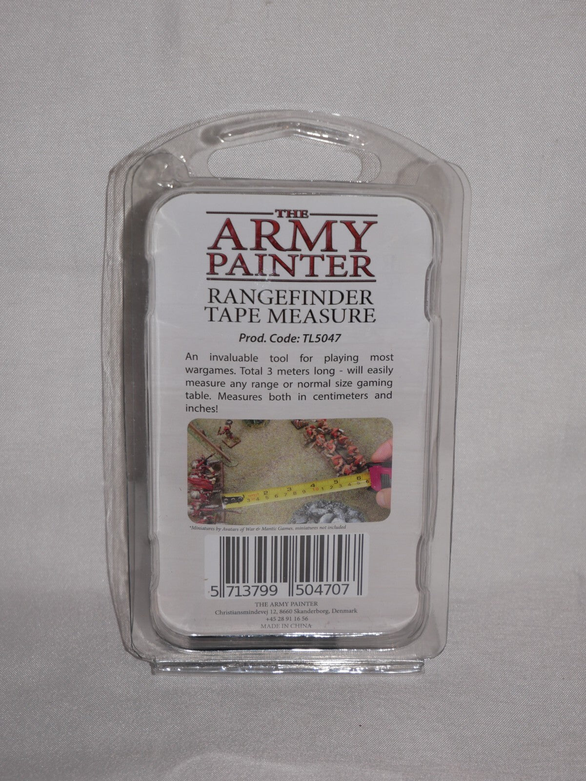 The Army Painter Rangefinder 3m Tape Measure For Table Top Wargaming TL5047