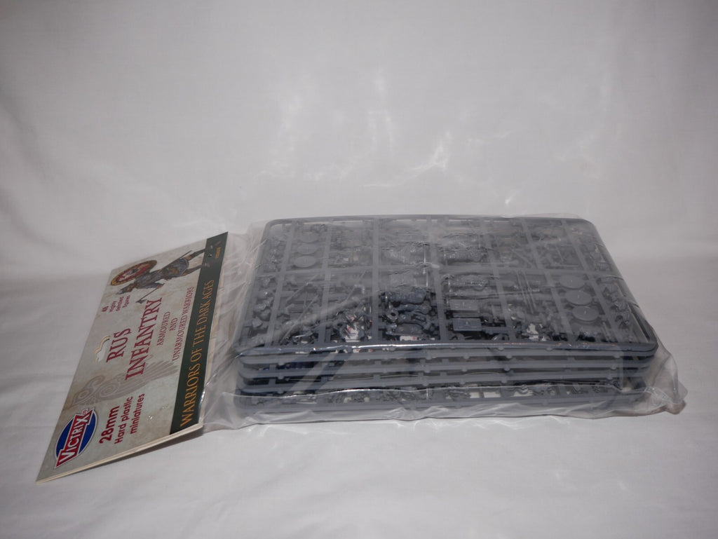 Victrix Warriors Of The Dark Ages 28mm Scale Hard Plastic Rus Infantry - VXDA018