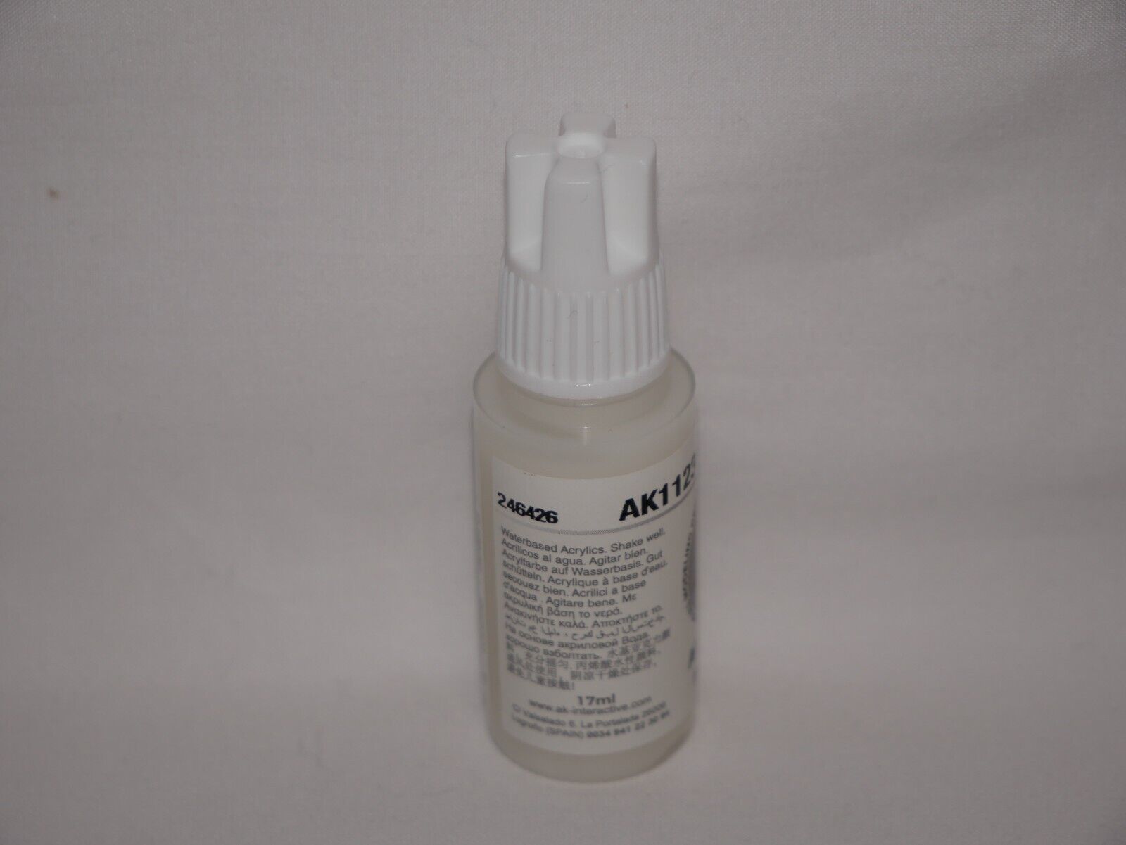 AK Interactive Auxiliary Products Range Matte Medium 17ml Dropper Bottle AK11234
