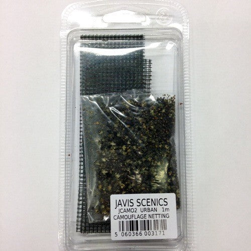 Javis "Countryside" Scenics Camoflage Urban Netting + Leaves (1M) JCAMO2