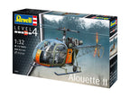 Revell 1:32 Aérospatiale Alouette II Model Helicopter Kit Skill Level 4 - 03804