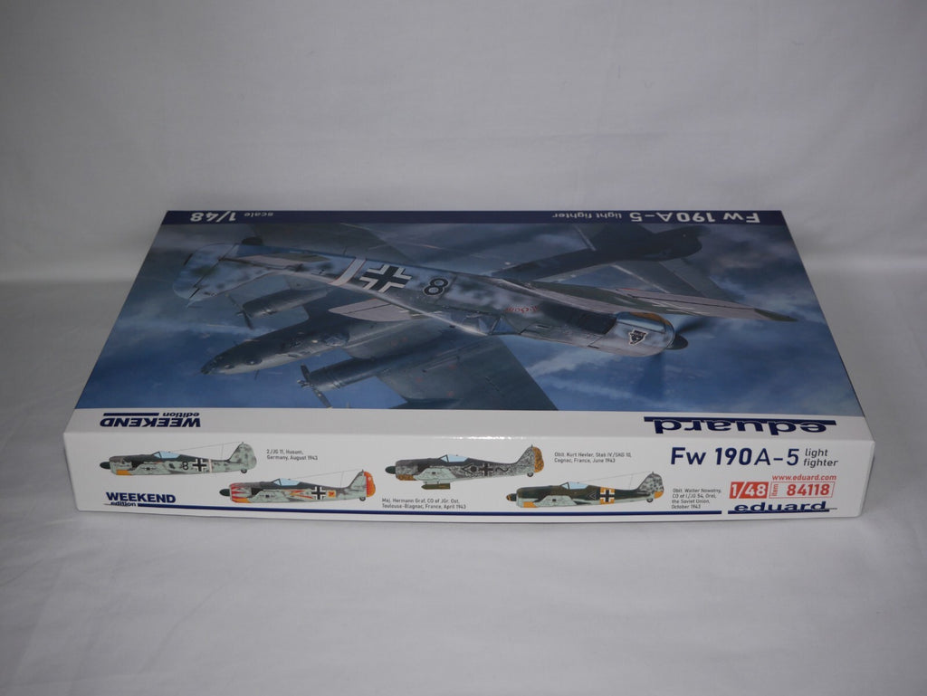 Eduard 1:48 Scale Kit Focke-Wulf Fw 190A-5 Light Fighter Weekend Edition - 84118