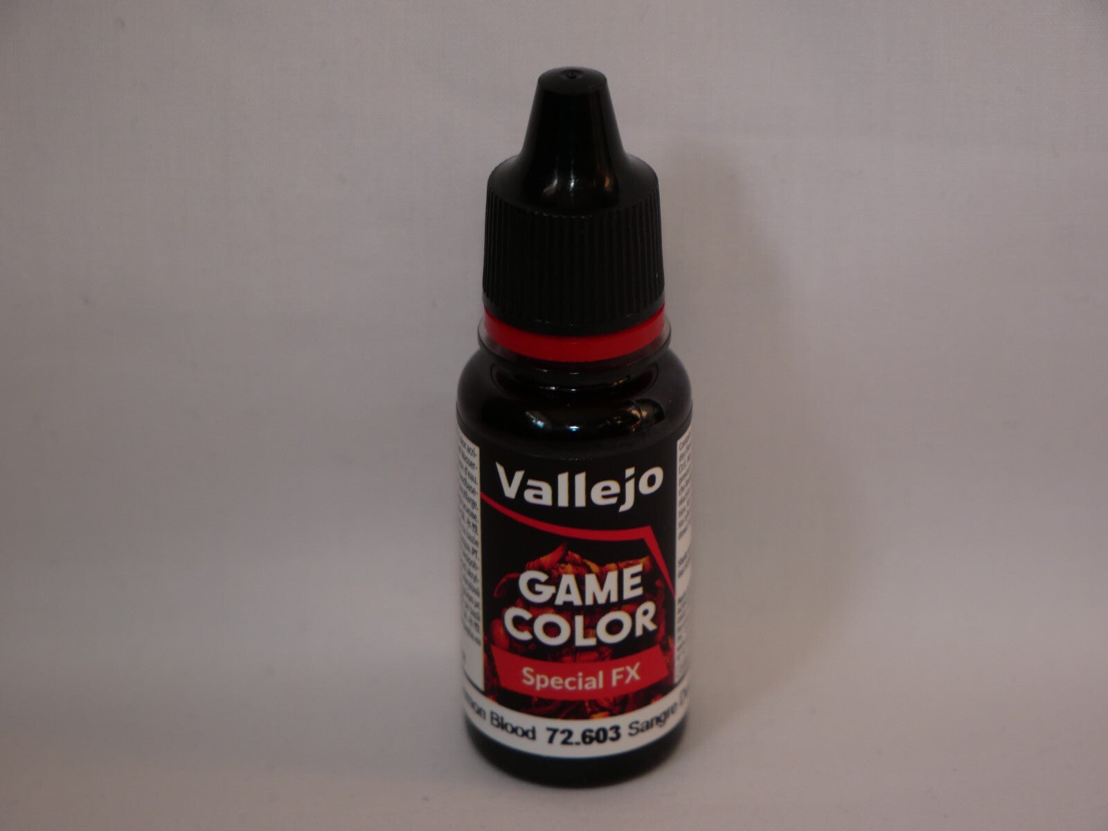 Vallejo Game Color Special FX Demon Blood 18ml/0.6 fl oz Dropper Bottle - 72.603