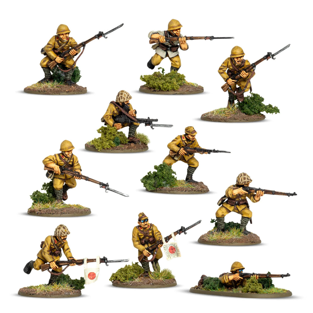 Warlord Games Bolt Action 1:56 Scale WWII Imperial Japanese Infantry - WGB-JI-02