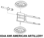 Hat Industrie 1:72 Scale American War Of Independence American Artillery - 8344