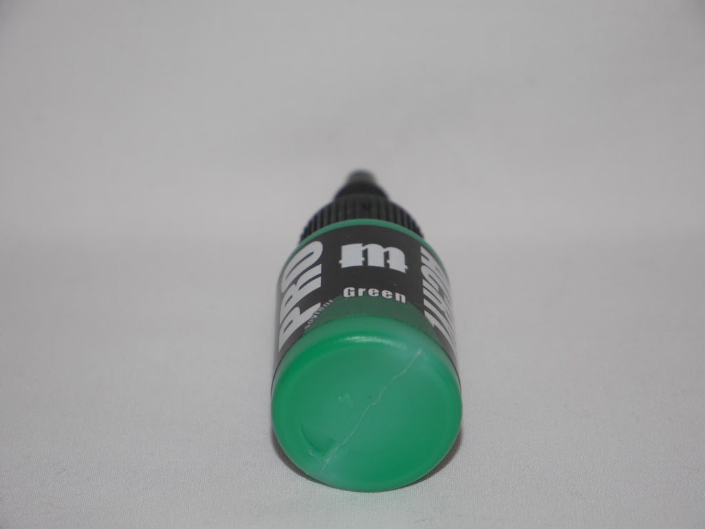 Monument Hobbies Pro Acryl Acrylic Paint Range Green 22ml Twist Bottle - MPA-004