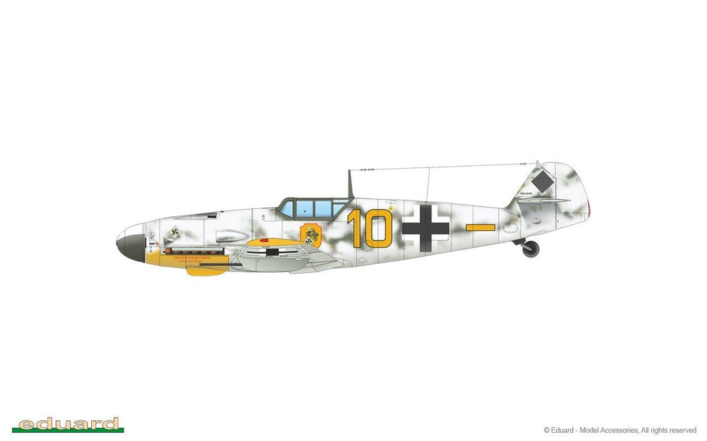 Eduard 1:48 Scale WWII Messerschmitt Bf 109G-2 ProfiPACK Edition Model Kit 82165