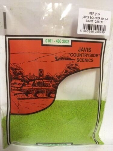 Javis "Countryside" Scenics No 14 Light Green Scatter JS14