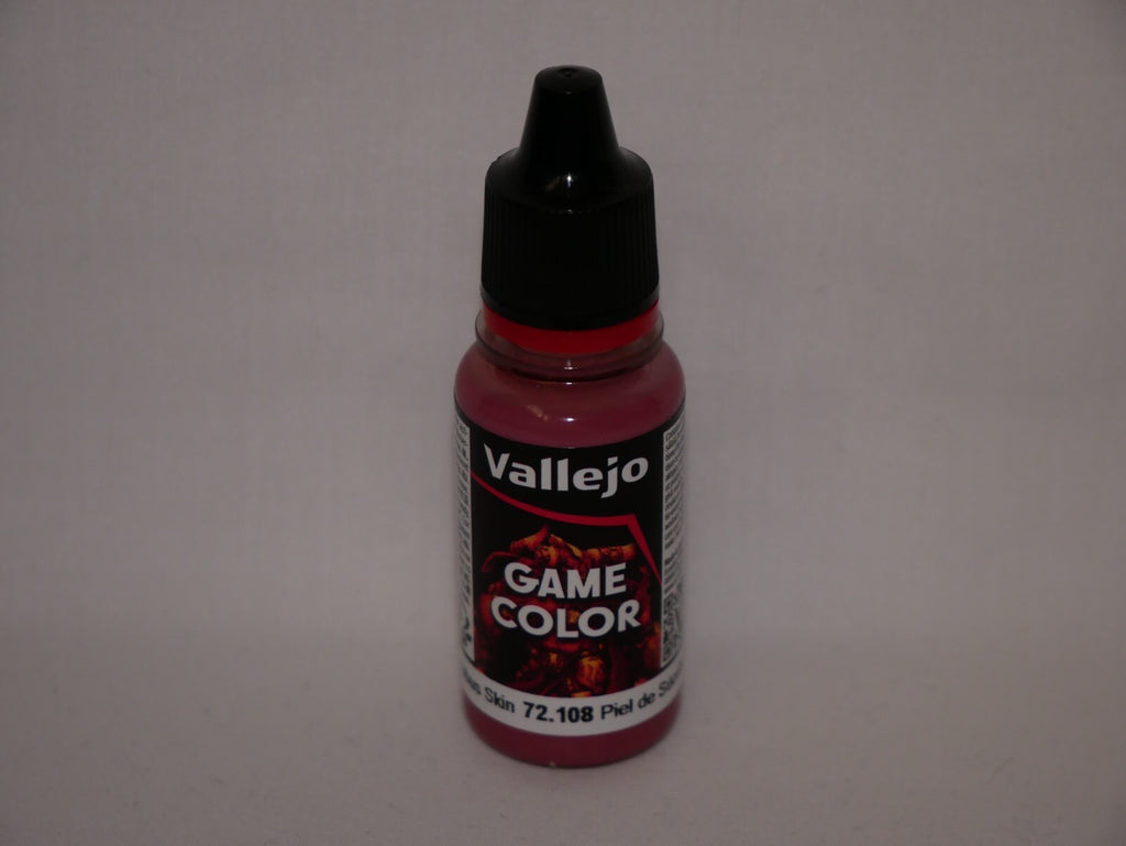 Vallejo Game Color Acrylics Succubus Skin 18ml/0.6 fl oz Dropper Bottle - 72.108