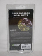 Gamers Grass Wild Beige 4mm Tufts For Wargaming Bases (70) Per Pack - GG4-BE