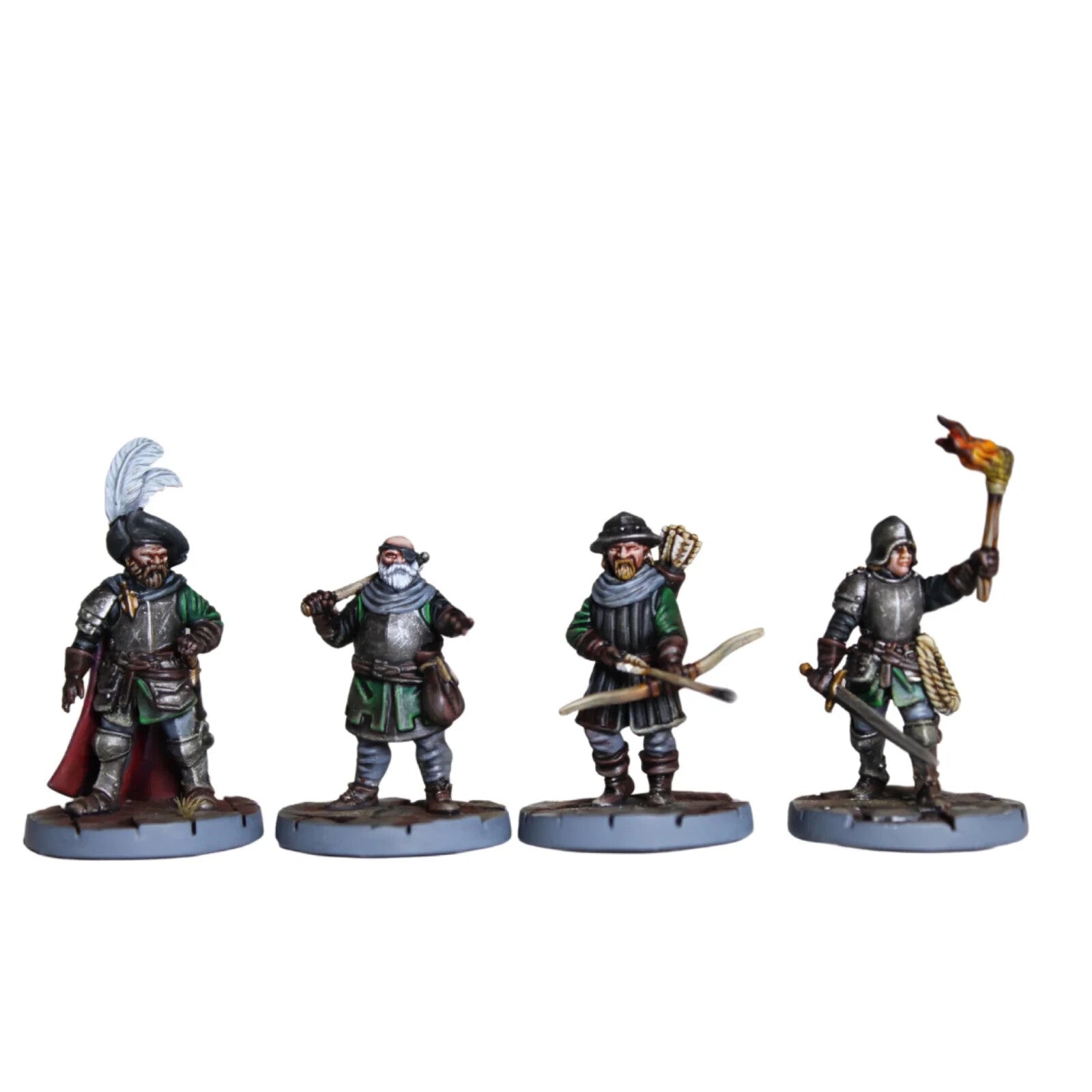 Wargames Atlantic Classic Fantasy 28mm Scale Hard Plastic Guards Models WAACF009