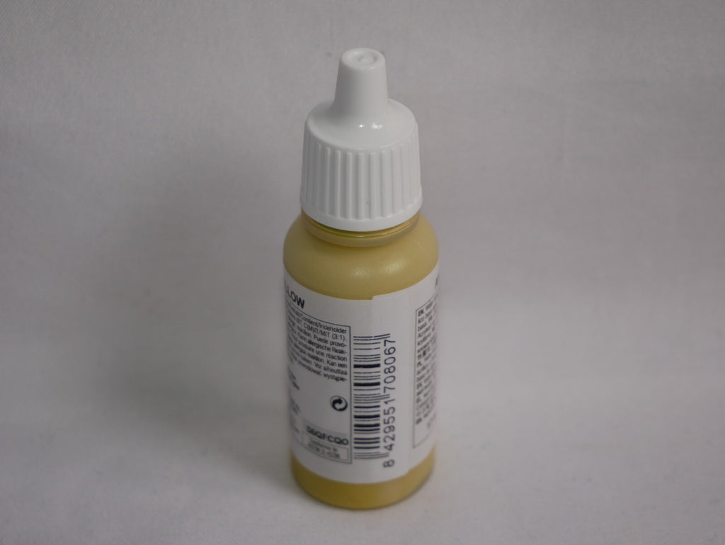 Vallejo Model Color German Yellow Acrylic 17ml/0.57 fl oz Dropper Bottle 70.806