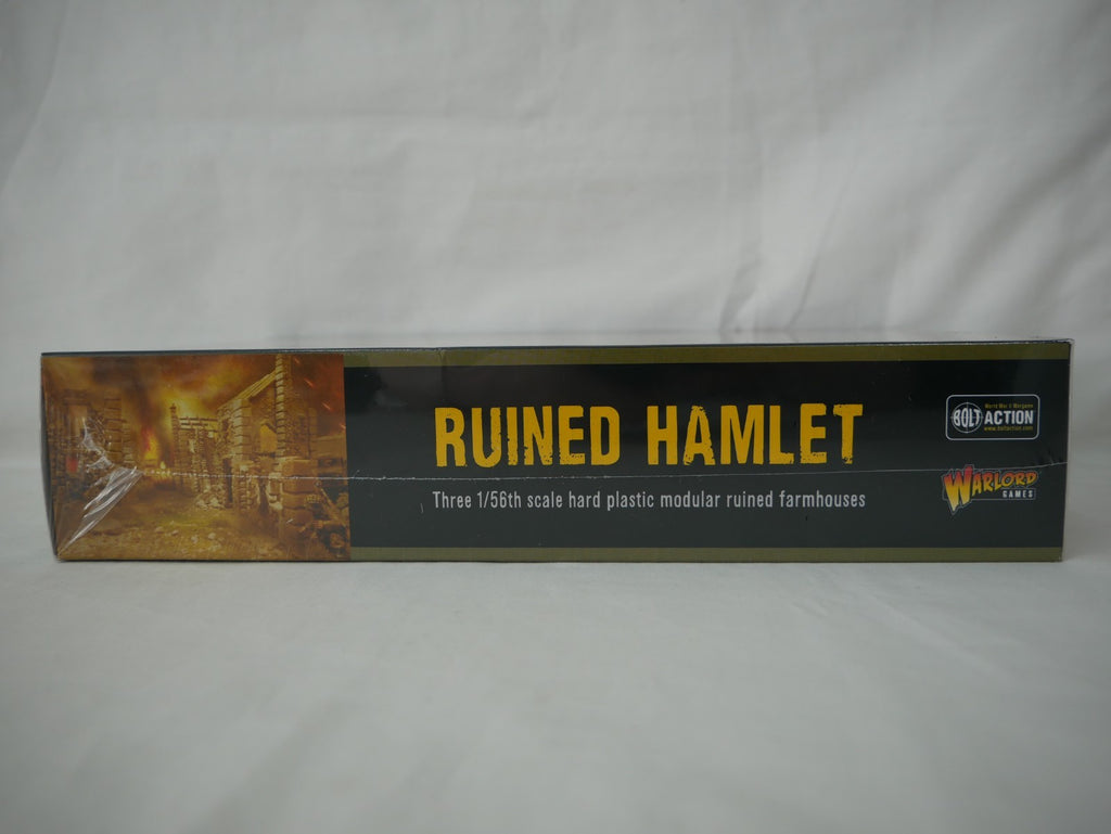 Warlord Games Bolt Action 1:56 Hard Plastic Modular Ruined Hamlet - 802010005