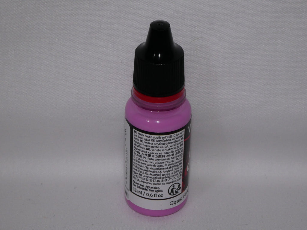 Vallejo Game Color Acrylic Range Squid Pink 18ml/0.6 fl oz Dropper Bottle 72.013