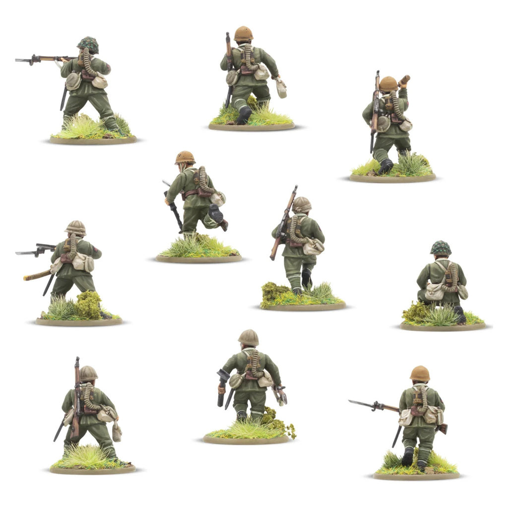 Warlord Games Bolt Action 1:56 Scale Japanese Army Infantry Platoon - 402016003