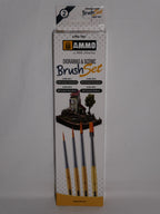 Ammo By Mig Jimenez (4 Piece) Dioramas & Scenic Synthetic Brush Set - A.MIG-7601