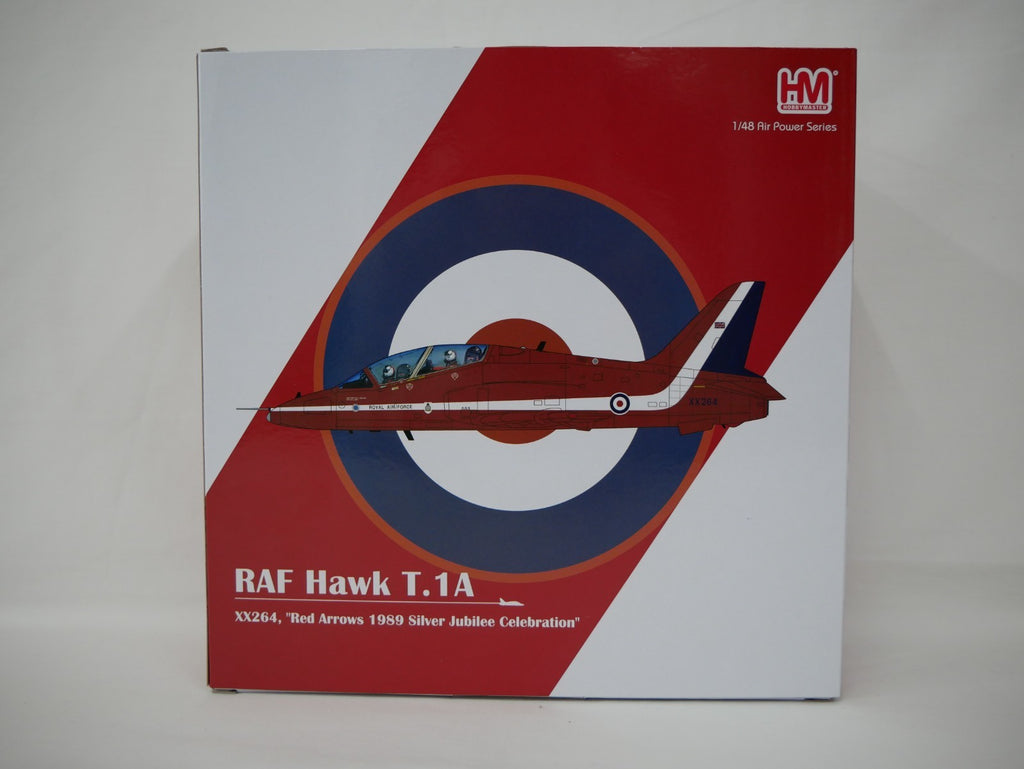 Hobby Master 1/48 RAF Hawk T.1A XX264, Red Arrows 1989 Silver Jubilee - HU1003