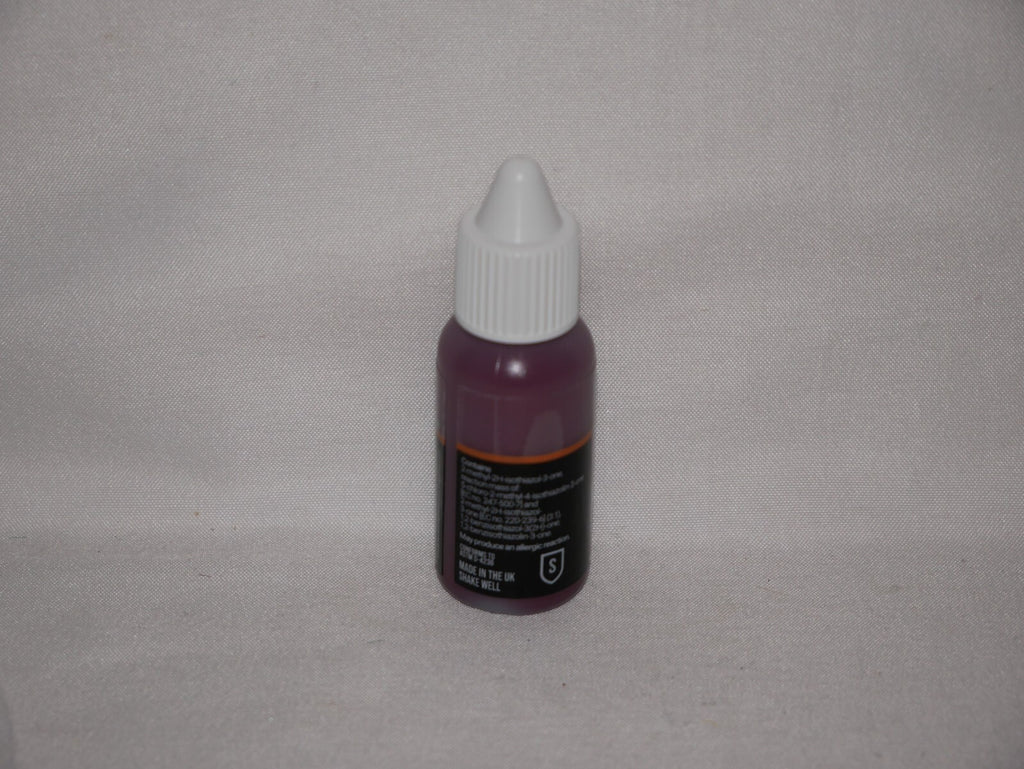 Duncan Rhodes Painting Academy 'Two Thin Coats' Dread Red 15ml Bottle - 10064