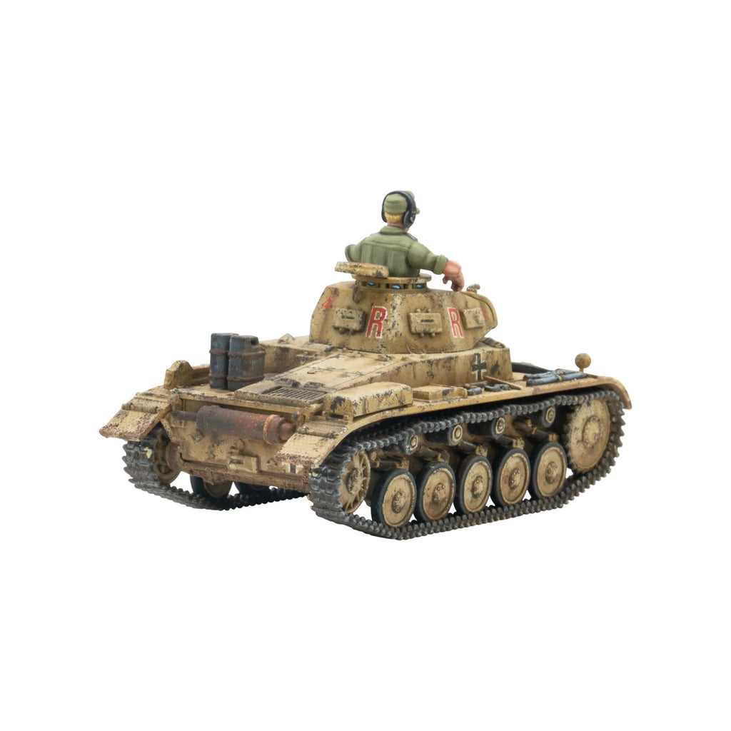 Warlord Games Bolt Action 1:56 Scale WW2 German Panzer II Light Tank - 402012104