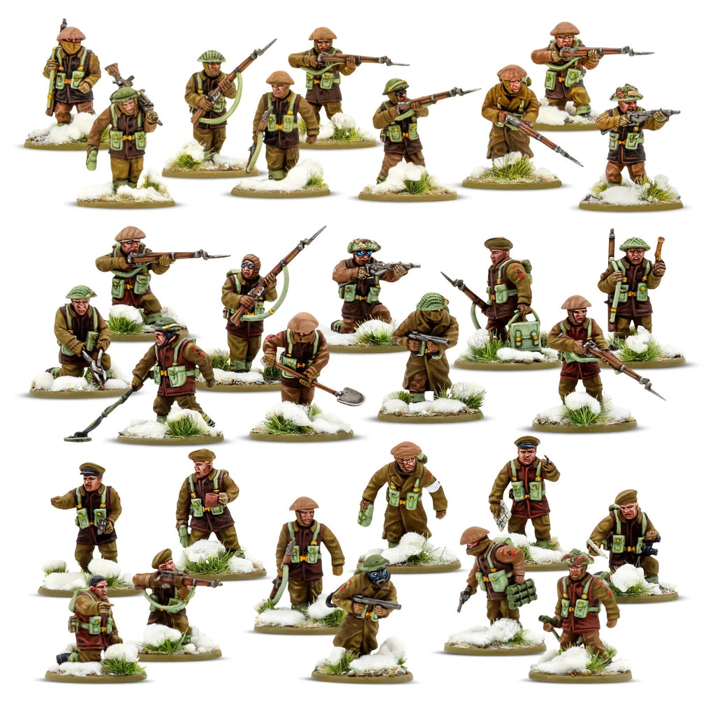 Warlord Games Bolt Action 1:56 British & Canadian Infantry (Winter) - 402011027
