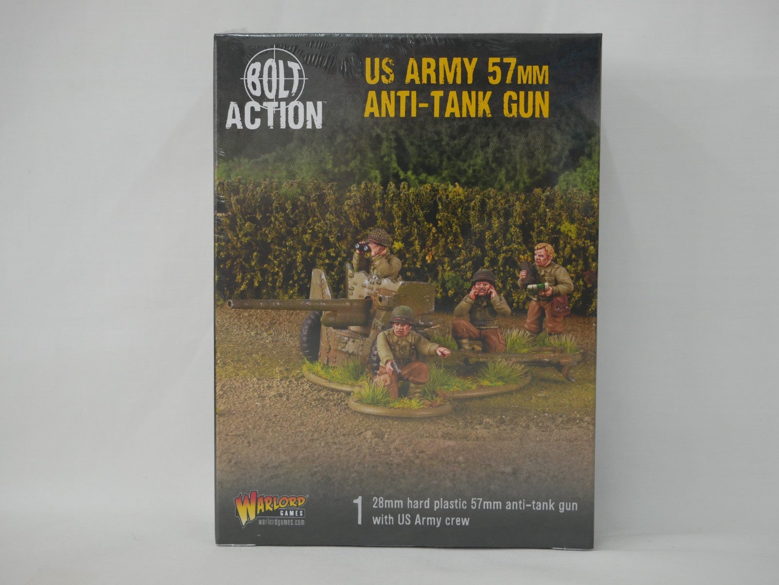 Warlord Games Bolt Action 1:56 Scale WWII US Army 57mm Anti-Tank Gun - 402013054