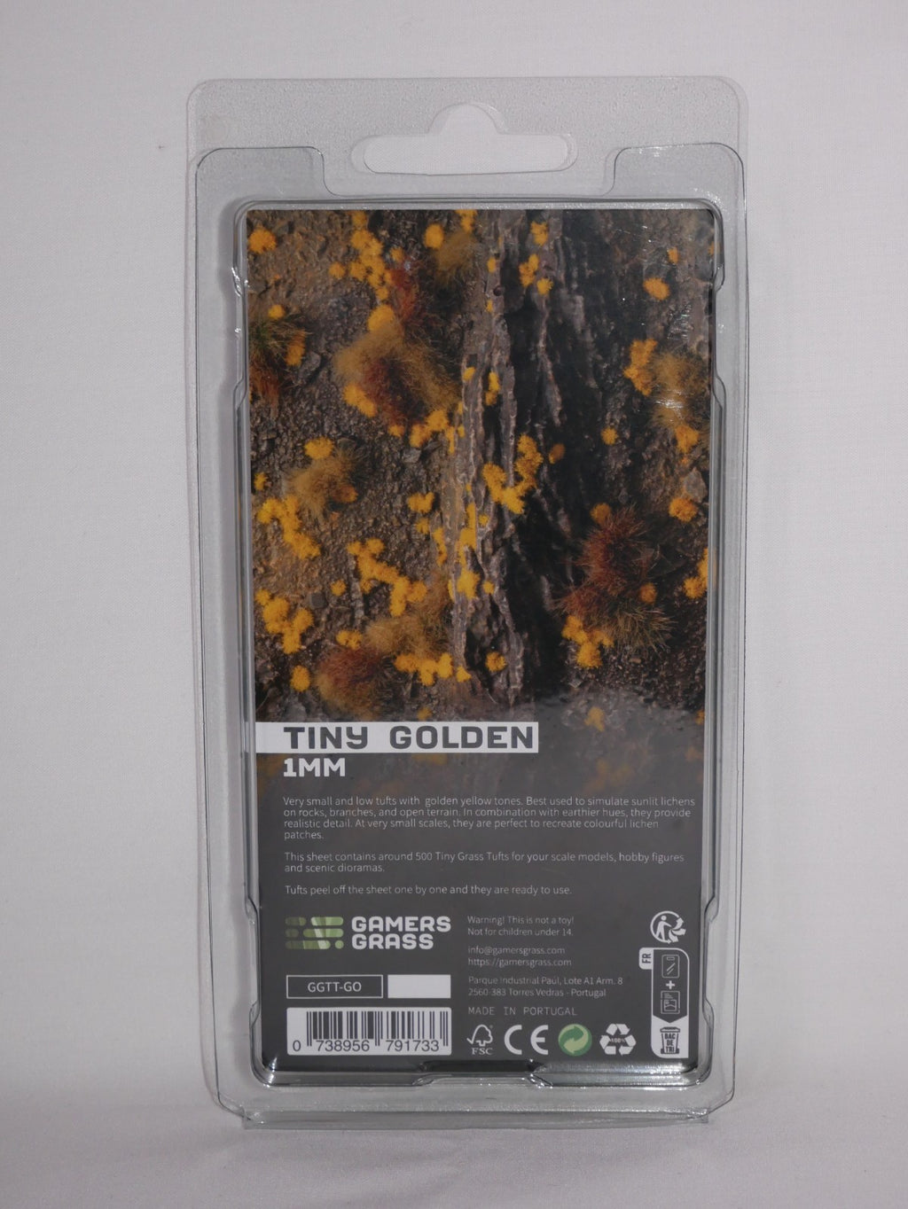 Gamers Grass Tiny Golden 1mm Tufts For Wargaming Bases (500) Per Pack - GGTT-GO