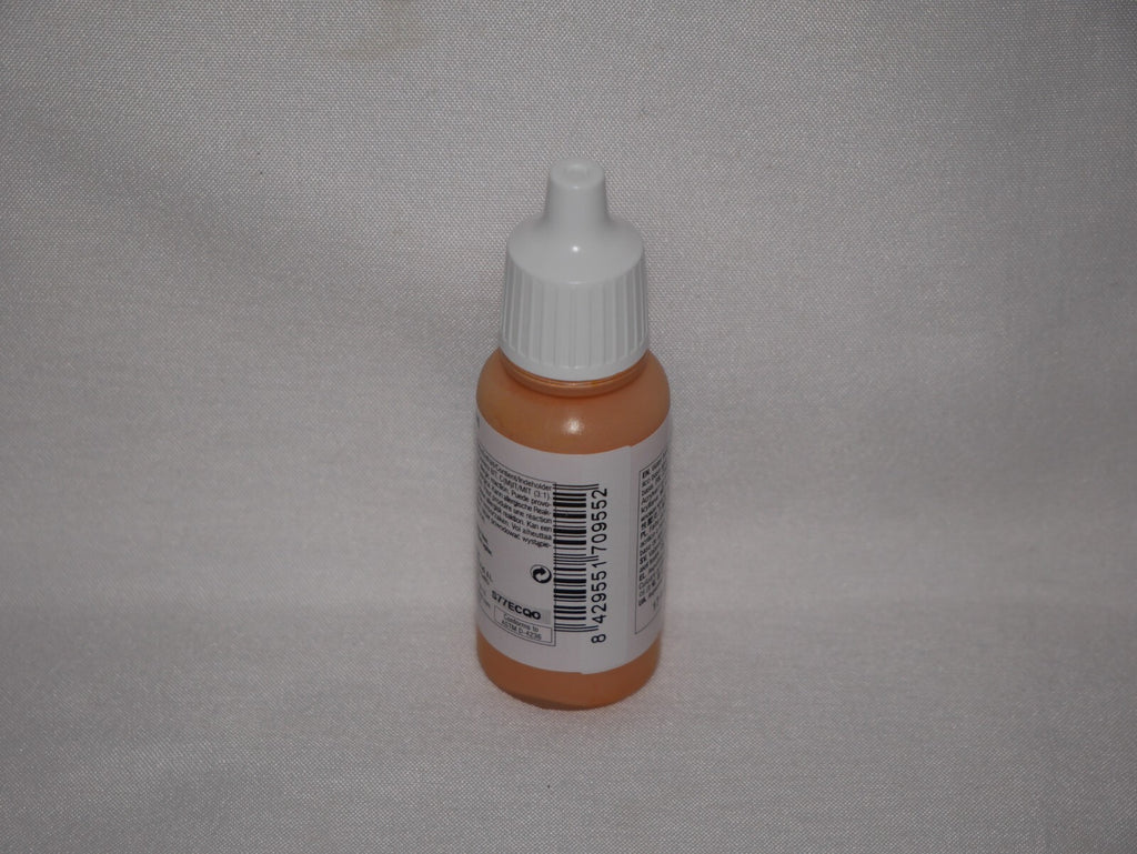 Vallejo Model Color Flat Flesh Acrylic 17ml/0.57 fl oz Dropper Bottle - 70.955