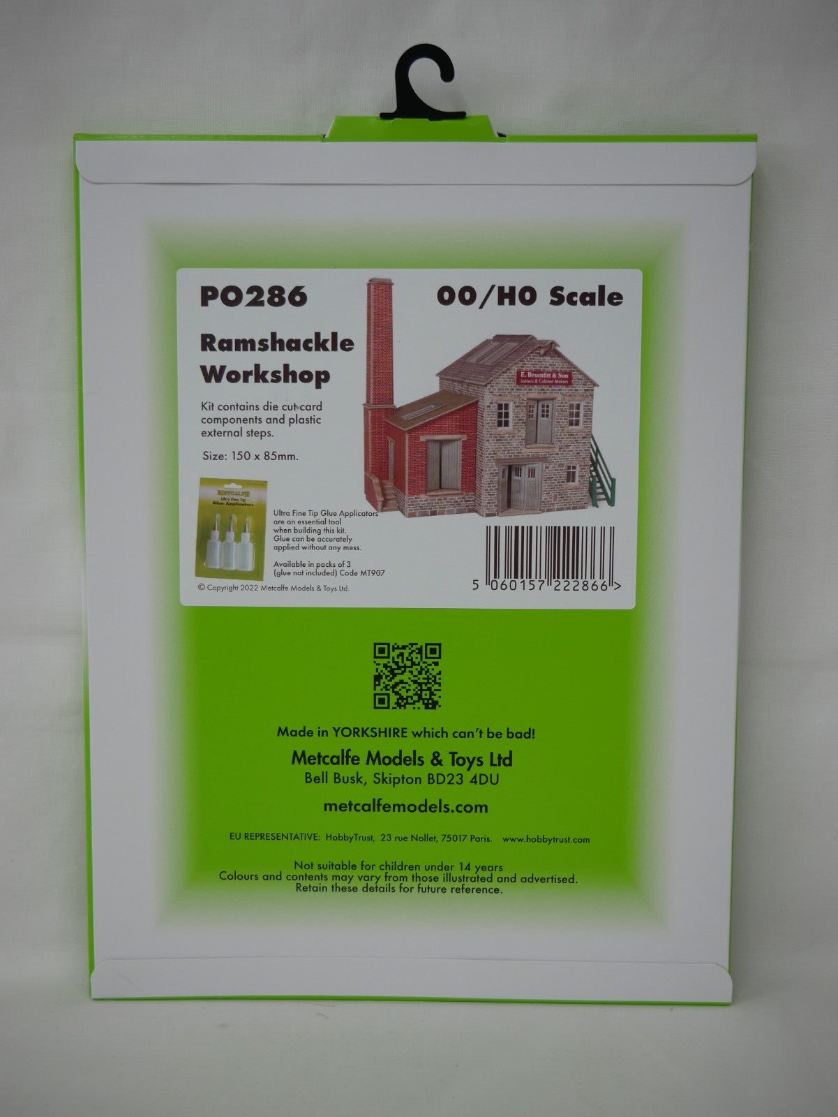 Metcalfe Card Construction Kits & Materials OO/HO Ramshackle Workshop - PO286