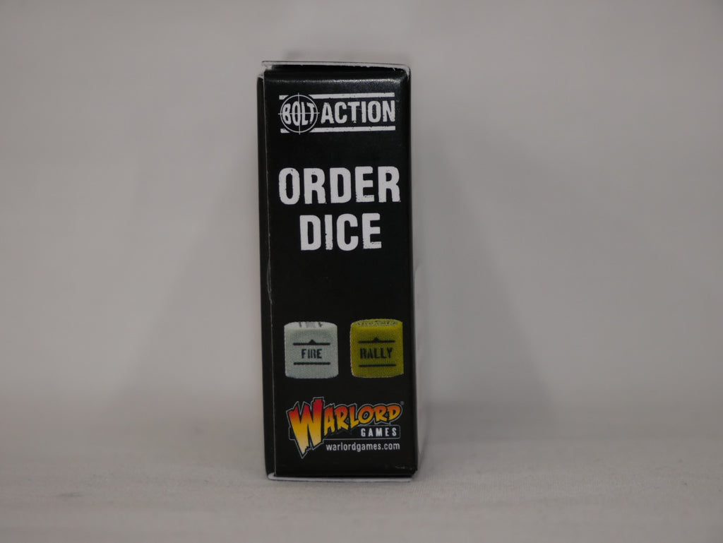 Warlord Games Bolt Action 1:56 Scale 12x Red Coloured Order Dice - (402616016)