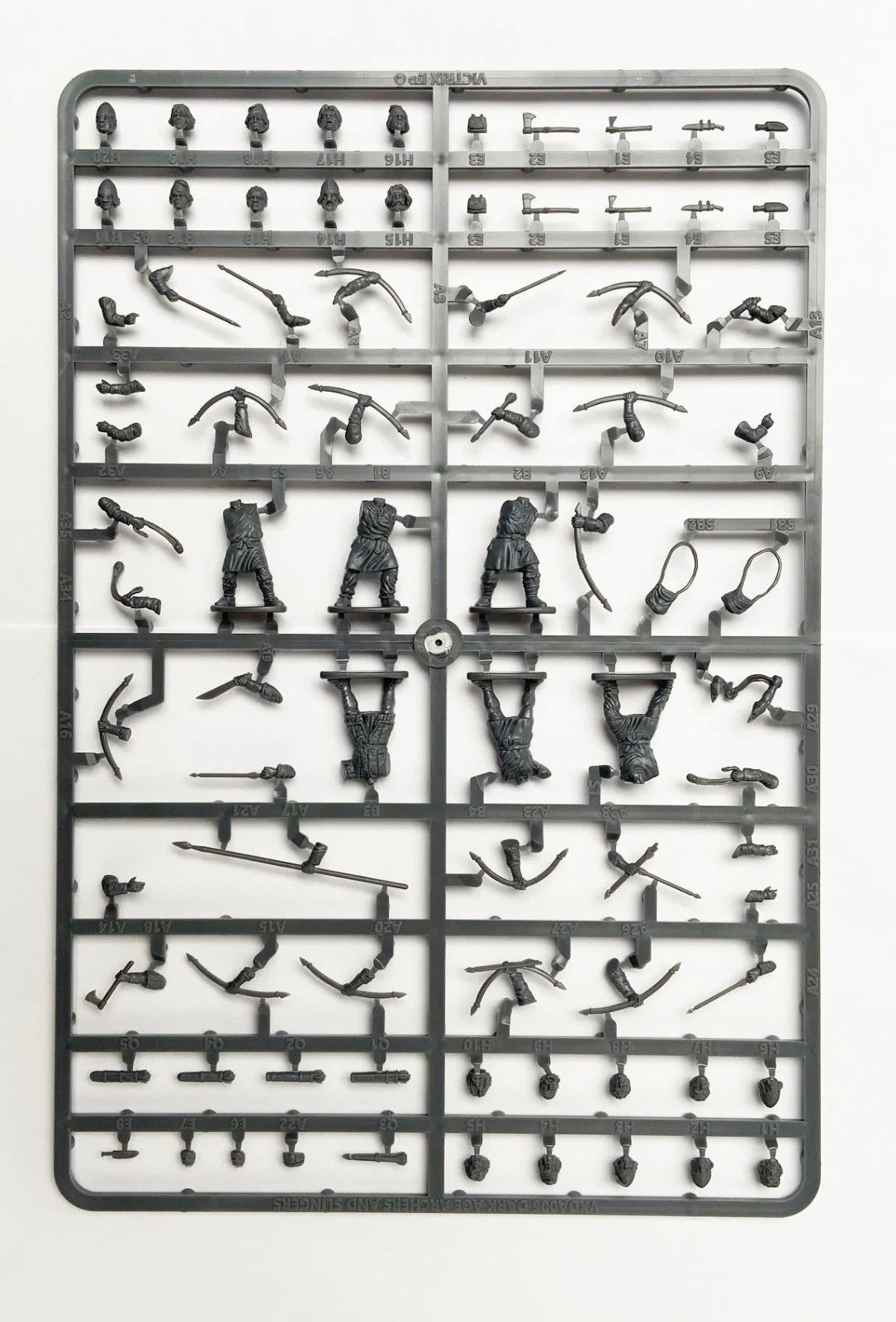 Victrix Warriors Of The Dark Ages 28mm Hard Plastic Archers & Slingers - VXDA006