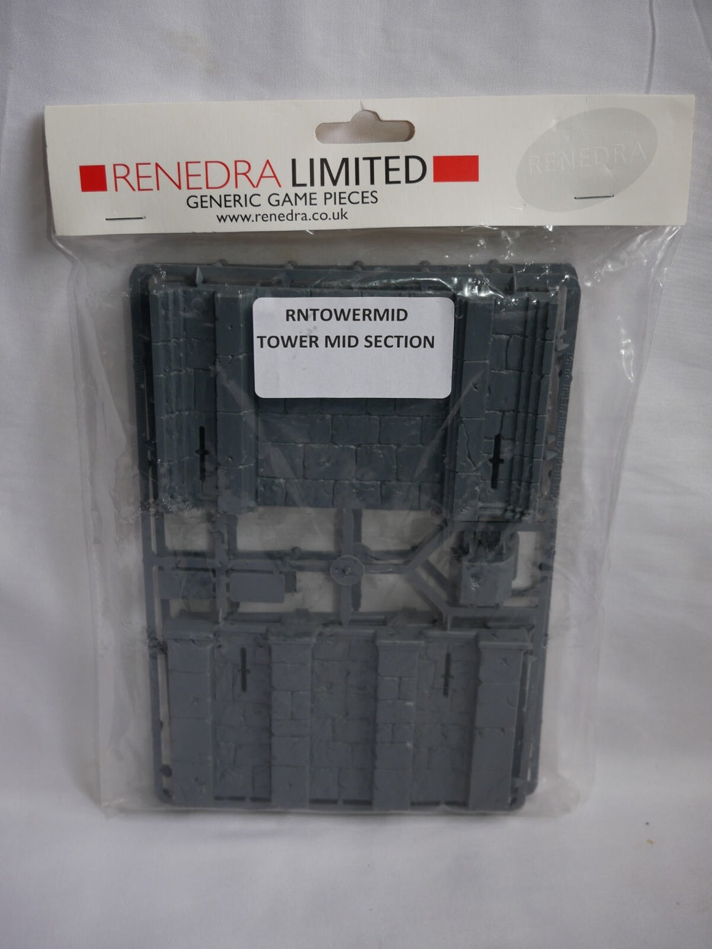 Renedra Ltd Generic Scenery & Bases 1/56th (28mm) Scale Castle Tower Mid Section