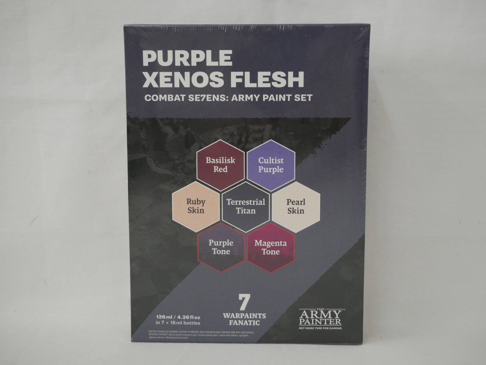 The Army Painter Fanatic Purple Xenos Flesh Combat Se7ens Army Paint Set - WP8114