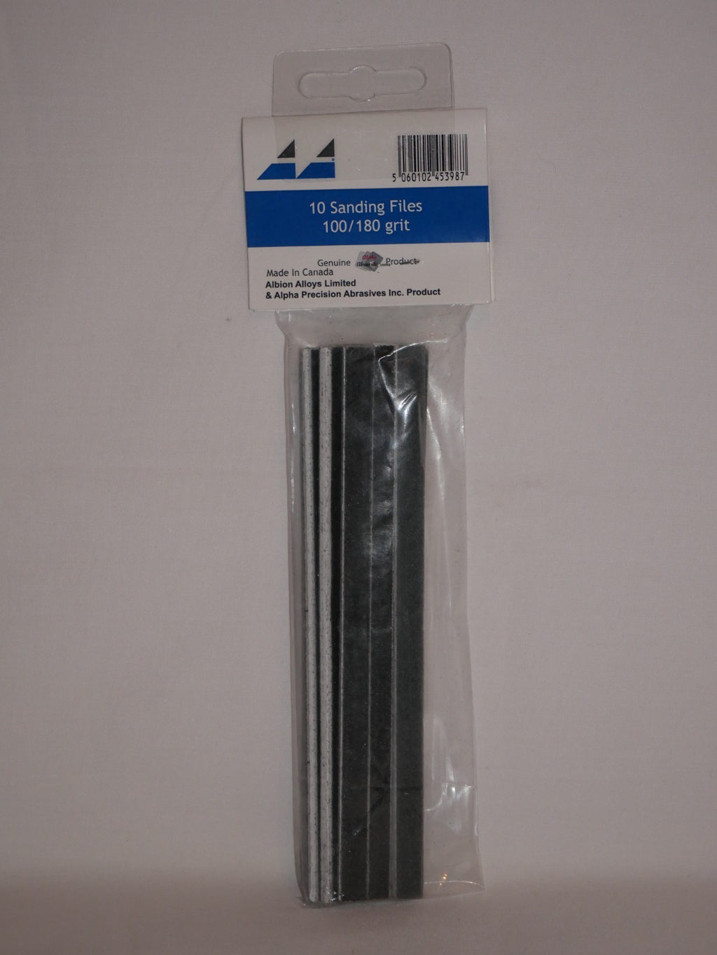 Albion Alloys Professional Sanding Files Coarse 100/180 Grit 165mm x 6mm - 241