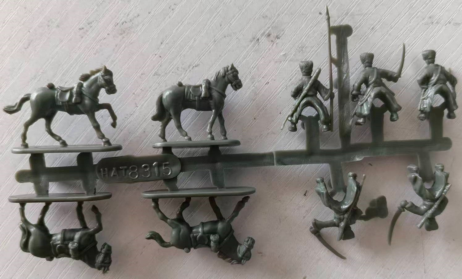 Hat Industrie 1:72 Scale World War 1 (WW1) Russian Cossacks Plastic Models - 8315