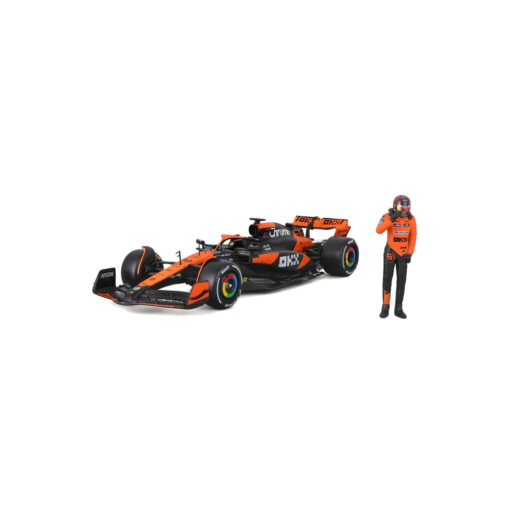 Burago 1:24 McLaren MCL38 Miami Grand Prix 2024 No.81 Oscar Piastri - #18-28040P