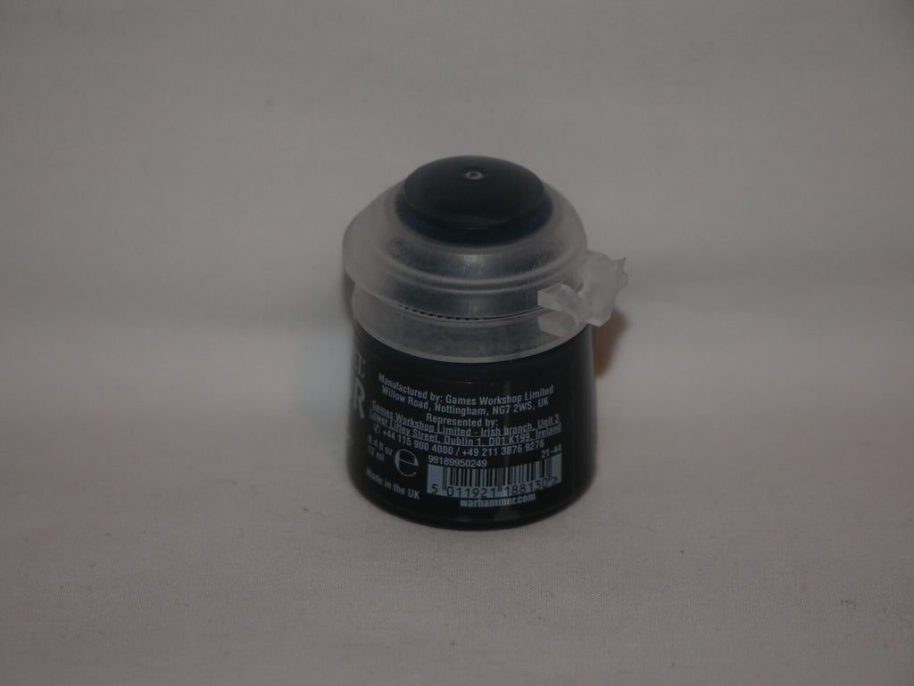 Games Workshop Citadel Colour Base Corvus Black Acrylic 12ml Paint Pot - (21-44)