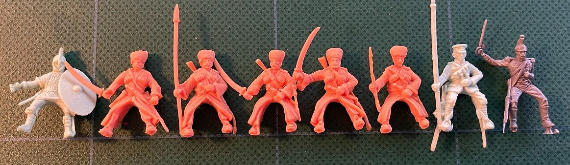Hat Industrie 1:72 Scale World War 1 (WW1) Russian Cossacks Plastic Models - 8315