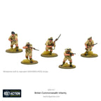 Warlord Games Bolt Action 1:56 Scale British Commonwealth Infantry - 402011017