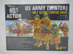 Warlord Game Bolt Action 1:56 Scale WWII US Army (Winter) Starter Army Set - 402613003