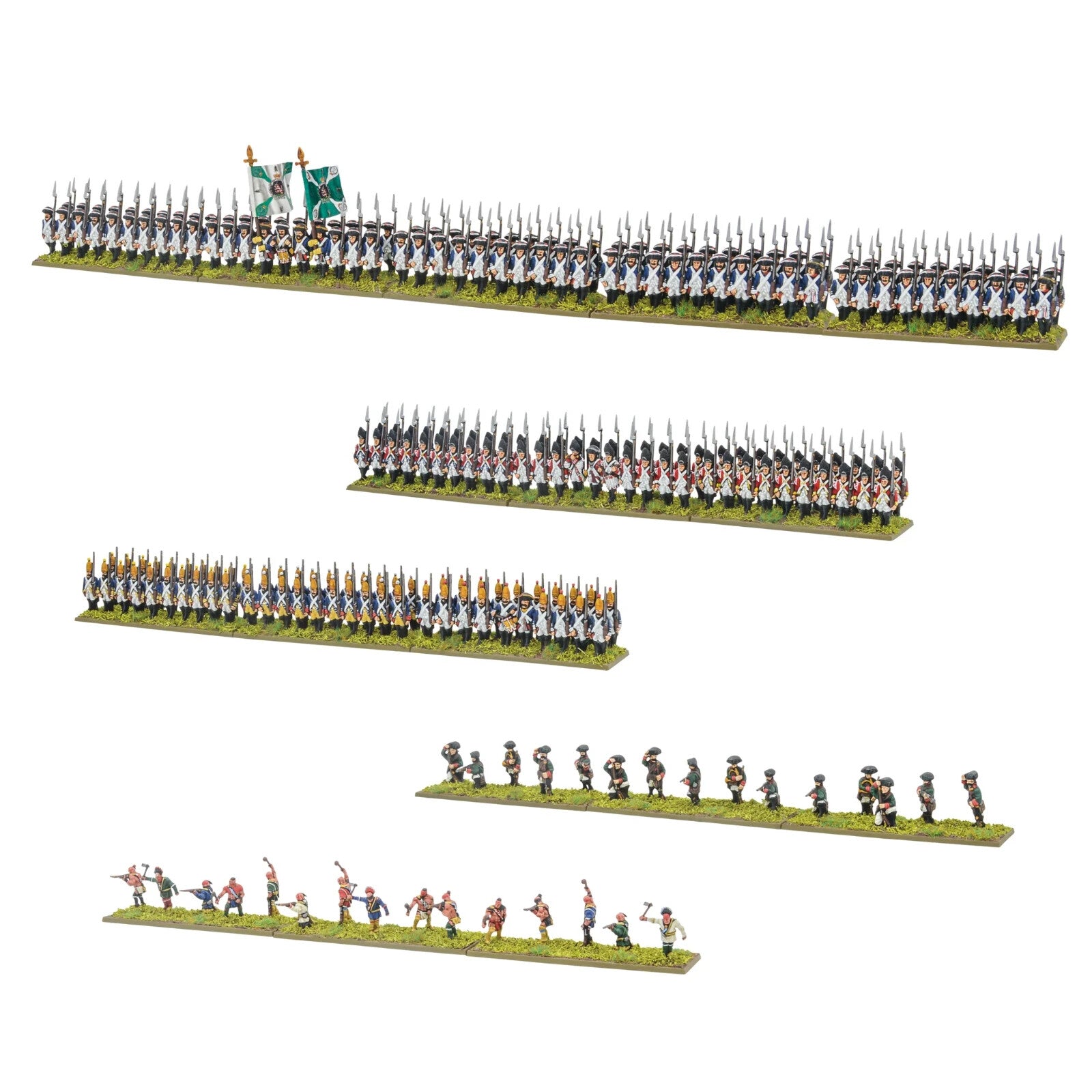 Black Powder Epic Battles Revolution 15mm Hessians & Allies Brigade - 312403407