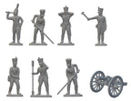 Hat Industrie 1:72 Scale 1805 Napoleonic Russian Foot Artillery With (1/2 pud) 20lb Unicorn Gun - 8361