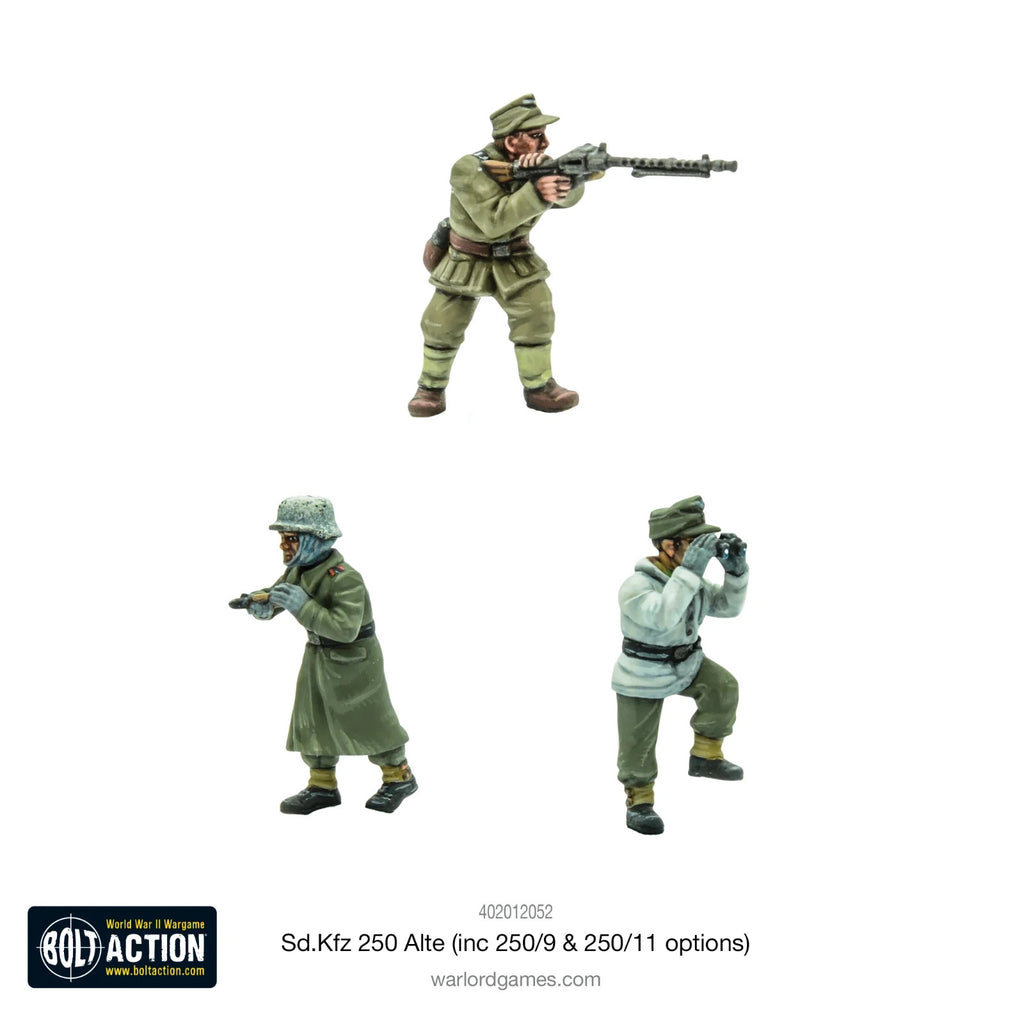Warlord Games Bolt Action 1:56 Scale WWII SD.KFZ 250 (ALTE) Half-Track - 402012052