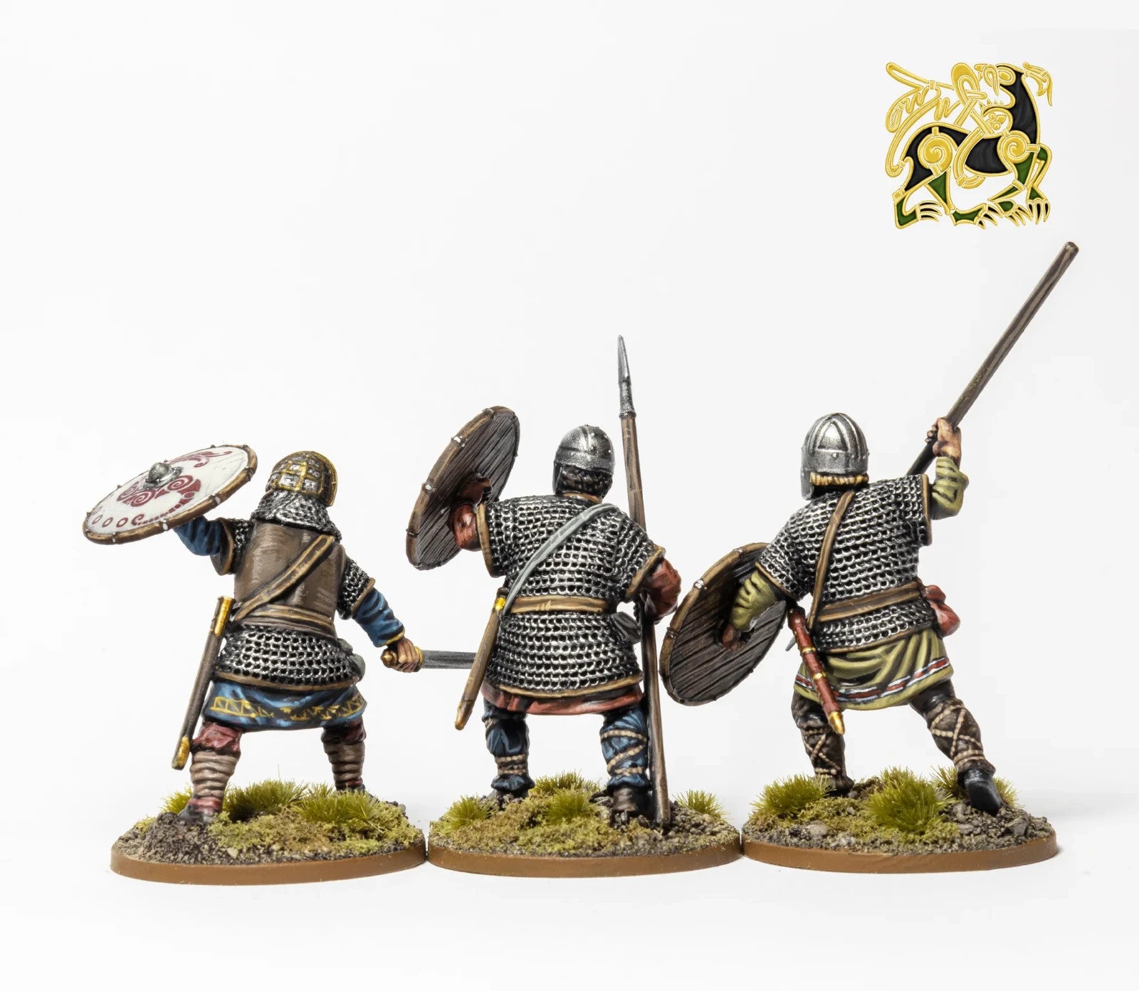 Victrix 1:56 (28mm) Scale Hard Plastic Early Saxon Warriors Warband - VXWB002
