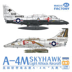 Magic Factory 1:48 Scale A-4M Skyhawk Light Attack Aircraft (2-1) Model Kit 5002