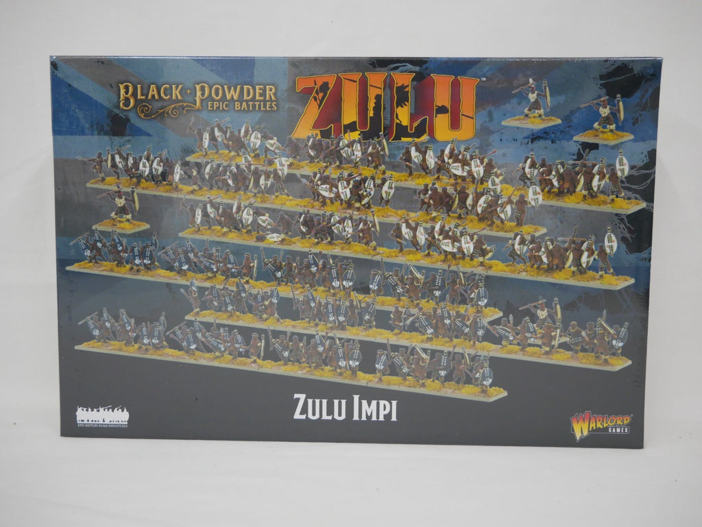 Black Powder Epic Battles Scale Miniatures Zulu 15mm Scale Zulu Impi - 312014602