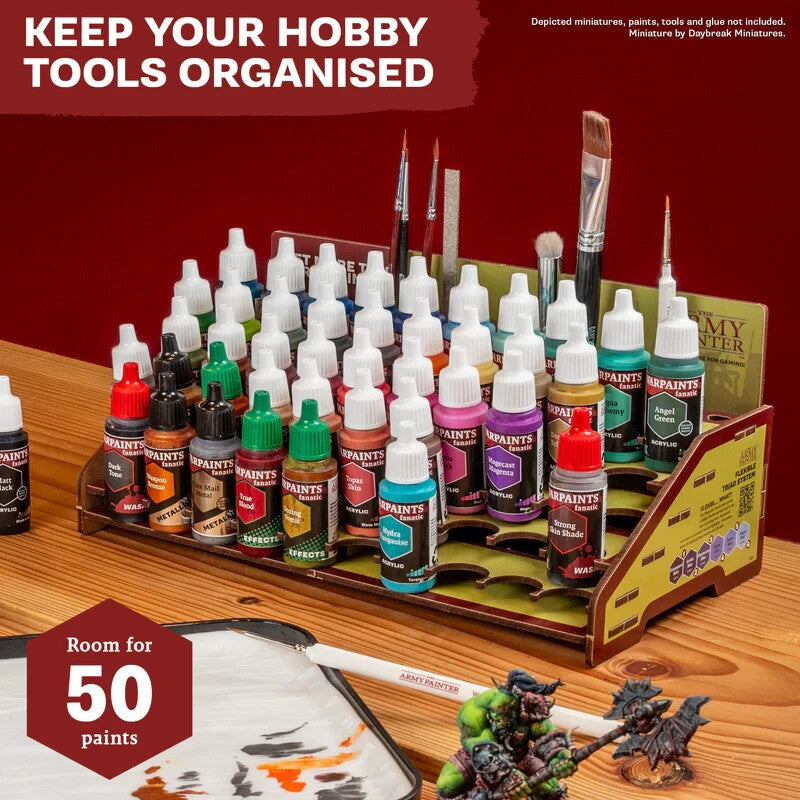 The Army Painter Get More Time For Gaming (10-Piece) MDF Paint Station - TL5063