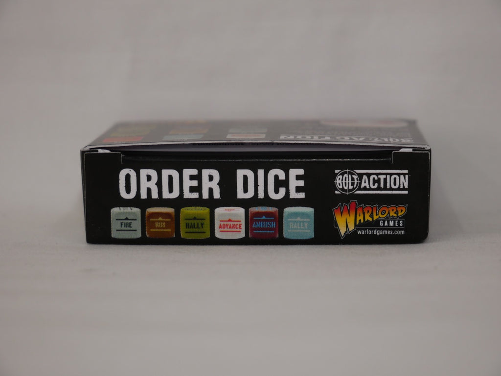 Warlord Games Bolt Action 1:56 Scale 12x White Coloured Order Dice - (402616012)