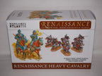 Wargames Atlantic 28mm Hard Plastic Renaissance Heavy Cavalry Figures - WAARN006